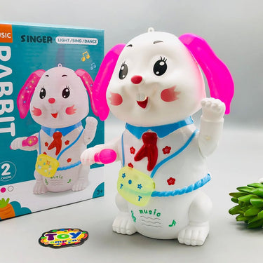 Electric Singer Rabbit With Light & Dance